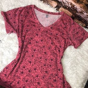 💙LLR classic tee flower print